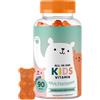 Bears with Benefits - Gommose Multivitaminico Bambini 4+ - 90 pezzi | All-in-One Kids - Difese Immunitarie - Con Vitamina B12, C, D, E - Cura da 3 mesi - Senza Zuccheri, Vegano