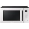 Samsung Forno a Microonde Glass Design Cottura Sana, MG30T5018UE, Vapore, Cottura Automatica, Microonde + Grill 900 W + 1500 W, 30 L, LxAxP: 52 x 30 x 42,5 cm, Porcellana
