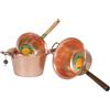 Lar Paiolo In Rame Manico In Legno Cm 30 Marrone Lar