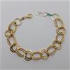 BRACCIALE DA DONNA A MAGLIA IN ORO GIALLO 18KT 750 10,6 GRAMMI (2517)