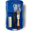 JOVIRA PINTURAS Set per Tutte le Superfici - Secchio + Rullo di Schiuma + Asta + Pennello. Appositamente studiato per smaltare o verniciare tutti i tipi di superfici (legno, ferro, ecc.).