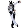 Rubie's Rubies Costume Ufficiale da giullare Oscuro da Adulto per Halloween, Taglia XL