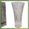RCR Vaso in cristallo porta fiori moderno vasi in vetro cristallino trasparente