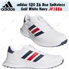 adidas S2G 26 Boa Spikeless Golf White Navy JR1886 taglia uomo
