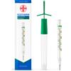 Does not apply ® Termometro Clinico Classico in Vetro per Febbre Al Gallio Senza Mercurio per A