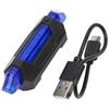No Ciclismo Luce Portatile LED Stile USB Ricaricabile - Azzurro J4D24830