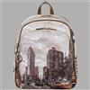 YNot zaino da donna backpack stampa Golden Time linea Yesbag art YES579F6