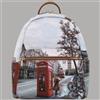 YNot zaino da donna backpack stampa Red London linea Yesbag art. YES380F6