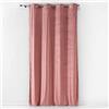 Douceur d'Intérieur, Bellagold - Tenda con occhielli (140 x 240 cm) in velluto con stampa oro