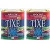 TIXE Smalto Gel Antiruggine - Protezione Superiore e Finitura Lucida per Metalli e Superfici Esterne, Bianco Lucido 750 ml (Confezione da 2)