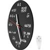 No Orologio da Parete Matematico, Orologio con Formule Matematiche Orologio un4267