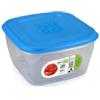 GIO'STYLE Contenitore Ermetico per Alimenti - 1,5L - Made in Italy - Quadrato - Adatto a Frigorifero, Freezer, Microonde - Linea Ermetici