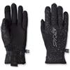 Spyder, Luxe Sweater Fleece Gloves, Damen, Black, S