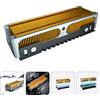 1 PZ Albronze Riscaldamento Lavello M.2 SSD Cooler Texture Accessorio per
