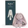 KALOO Lapinoo Doudou Coniglio Peluche in Jersey e Maglia per Neonati 25 cm