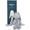 KALOO Lapinoo Doudou Coniglio Peluche in Velluto a Coste per Neonato 35 cm