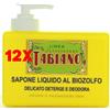 Tabiano 12 X Tabiano Sapone Liquido Mani Al Biozolfo Dispenser 250 Ml - Specialita' Di