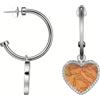 ALVIERO MARTINI PRIMA CLASSE LOVELANE 1687863 ORECCHINI DONNA RGAM065 NUOVI