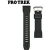 Casio Cinturino orologio originale in uretano nero CASIO PROTREK 10631613 per PRW-3...