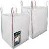 KOTARBAU Big Bag 2 sacchi per rifiuti da giardino 90 x 90 x 120 cm stabili