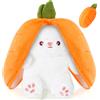 OSDUE Easter Bunny Peluche Carota Coniglio Carrot Plush Toys Puppet Giocattolo