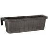 Bama Fioriera Rondine Paglia da balcone Antracite 60x20x18.5 cm