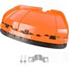 CLICLED Parasassi per Decespugliatore Universale Scudo di Protezione in Plastica