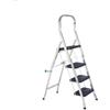METAL F.A.R Sgabello Scala in Alluminio Antiscivolo Salgo 4 Gradini
