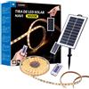 M Ledme Striscia LED solare esterna giardino 5 metri con telecomando IP68