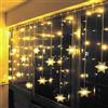 KlightenTenda Luci LED Luci cascata Strisce LED 96er Led Luci 3.5 * 0.65m Luci