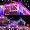 BrizLabs Luci Natalizie Esterno 480 LED 19M Tenda Luminosa Luci di Natale