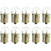 CARALL 10 Pezzi Lampadine Alogene G18,5 BA15S R5W 12V 5W Ricambi Lampade 12V Per