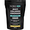Nature Diet Multi Collagene Limonata, Mango e Passion Fruit, 660g | 5 Tipi di Collagene (I, II, III, V, X), Scorta per 60 Giorni, Senza Zucchero, Con Acido Ialuronico, Vitamine C e A