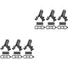 3 set Bustine portatili Bike Staffe per torcia Torcia elettrica Bike GARE