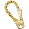 Fatti A Mano In Ottone Fine Contorto Biker Snap Lobster Claw Fermagli Gancio