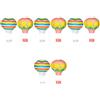 2 Pcs Pallone Aerostatico Di Carta Arredamento in