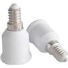 Adattatore per luce 2x E14 a E27, portalampada, accessori per apparecchi di