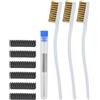 For 3D PRINTER Kit Pulizia Ugelli Stampante 3D Alte Prestazioni con Spazzola Silicone