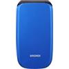 Brondi Raptor Telefono Cellulare Dual SIM 2.8" Clamshell Bluetooth Blu Brondi