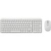 Logitech MK250 Combo Wireless Tastiera e Mouse Bluetooth Bianco Logitech