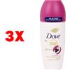 Dove 3 X Dove Deodorante Roll-on Antitraspirante Go Fresh Acai Berry & Waterlily Sce