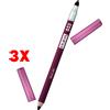 Pupa 3 X Pupa Matita Labbra True Lips 33 Bordeaux