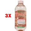 Garnier 3 X Garnier Acqua Micellare Illuminante Acqua Di Rose 400 Ml Pelli Spente E Sen