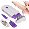 Epilatore Elettrico Donna Depilatore Viso Donna Mini batteria ricaricabile gambe