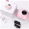 Lampada UV 48W LED fornetto ricostruzione unghie gel nail tips colata manicure