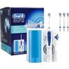 Oral-B Oral B MD20 Idropulsore Dentale Professionale OxyJet MicroBolle 2Getti 4 Testine