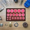 20 stampi per pressa per orologi, utensili manuali per orologiai, fondello