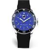 Lowell Orologio Uomo UC SAMPDORIA P-D3476UNB Silicone Nero Blu OFFICIAL