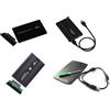Case per HDD 2.5" hardisk sata usb cover box contenitore PC esterno hard disk