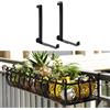 2x staffe per fioriere da davanzale per finestra, staffe sospese accessori